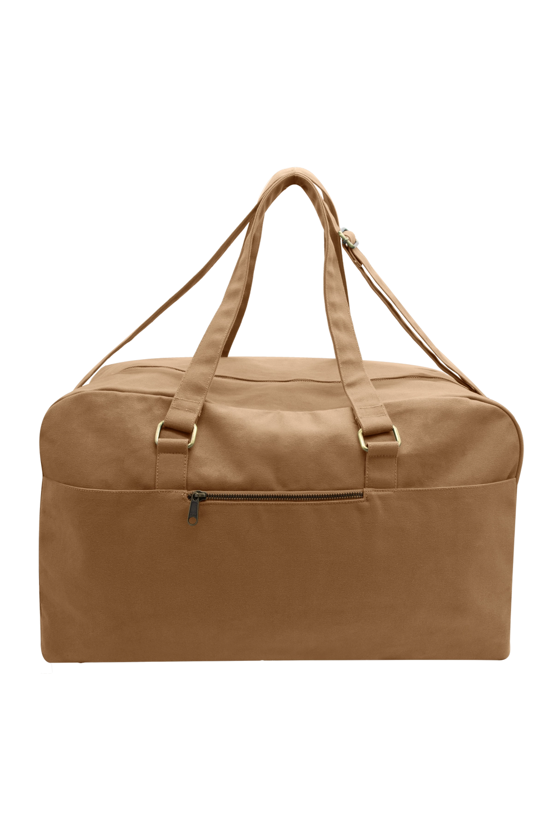 Cotton travel bag Brown