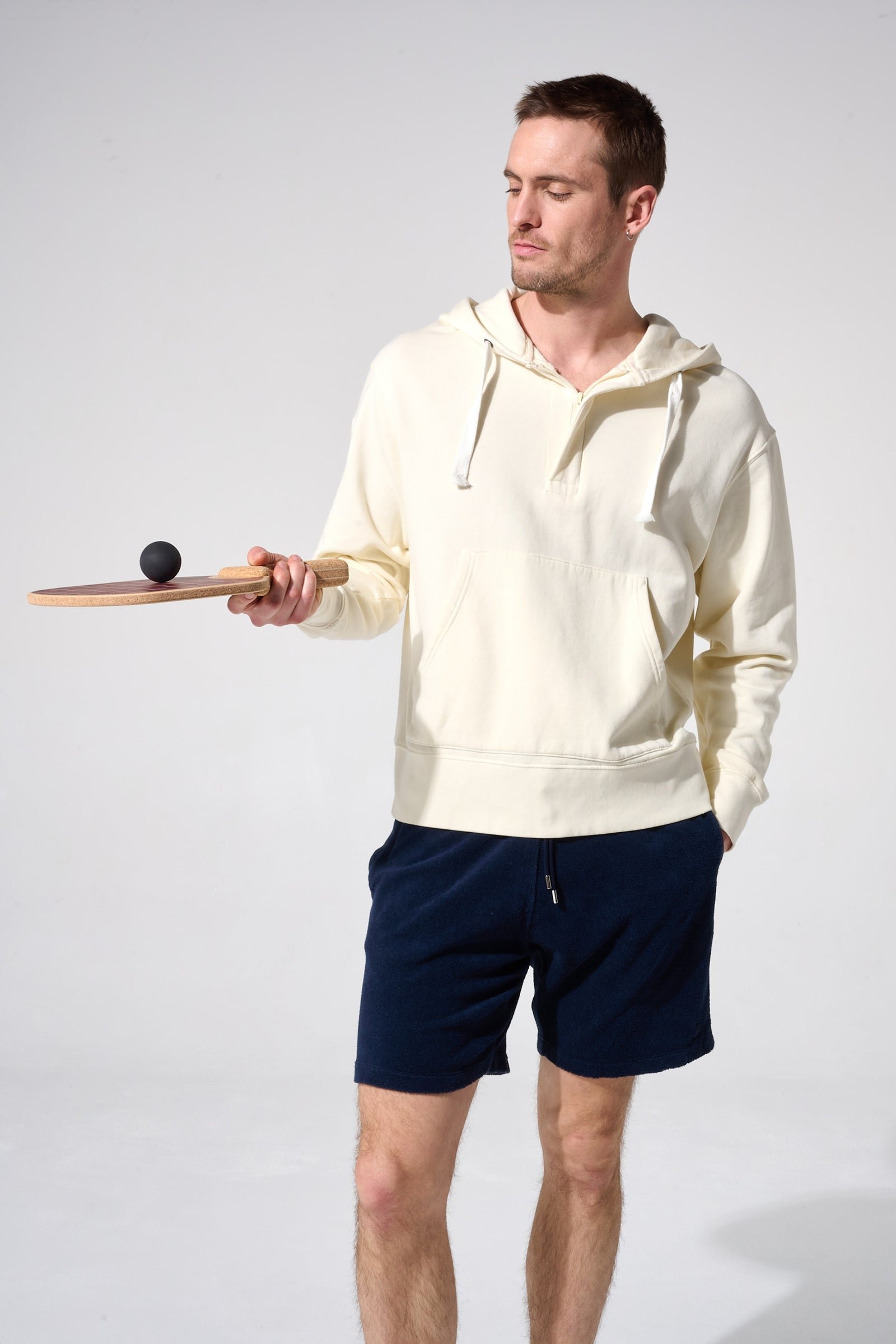 Plain swim shorts with elasticated waistband APNEE Blue