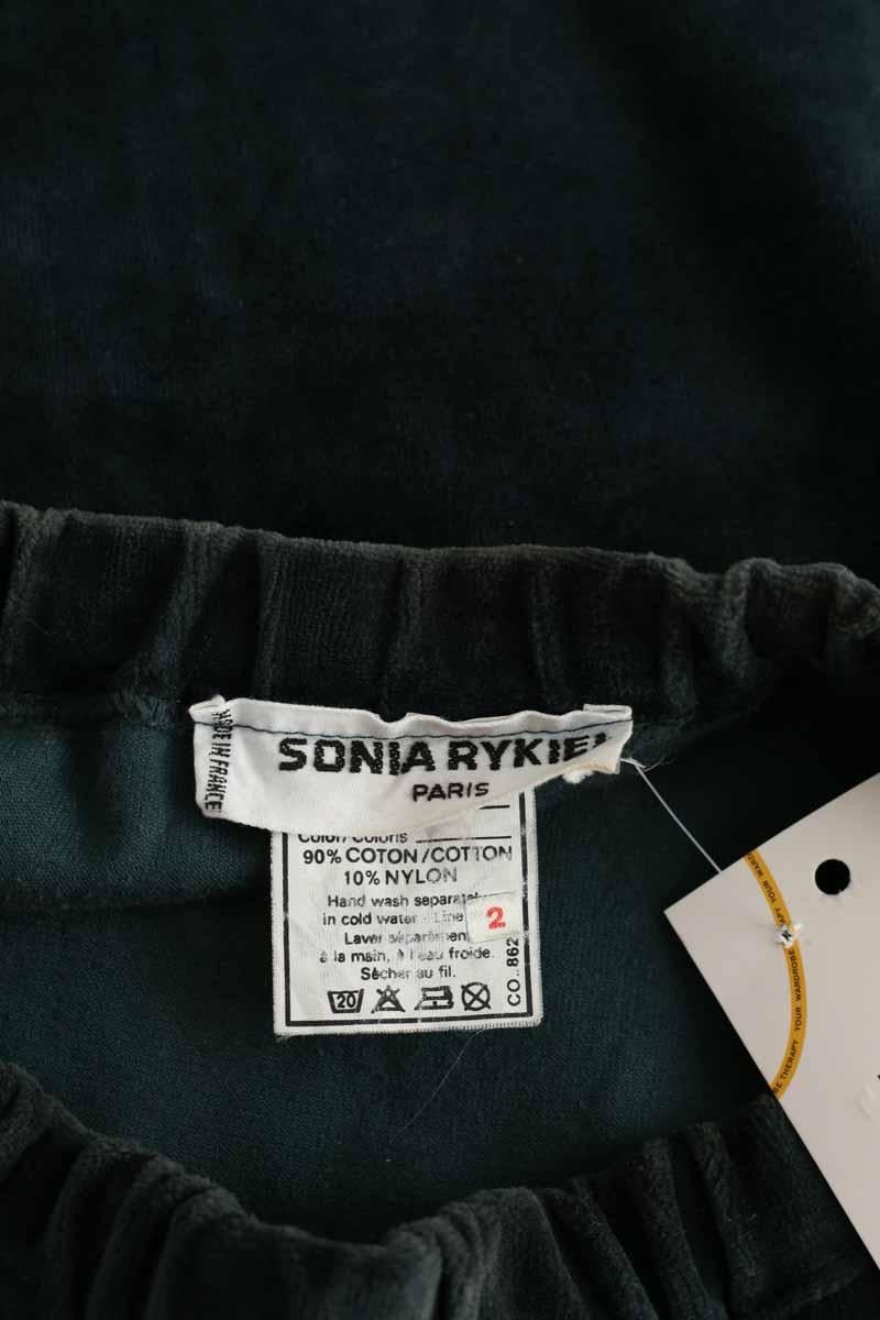 Cotton mini skirt SONIA RYKIEL - Seconde Main Green