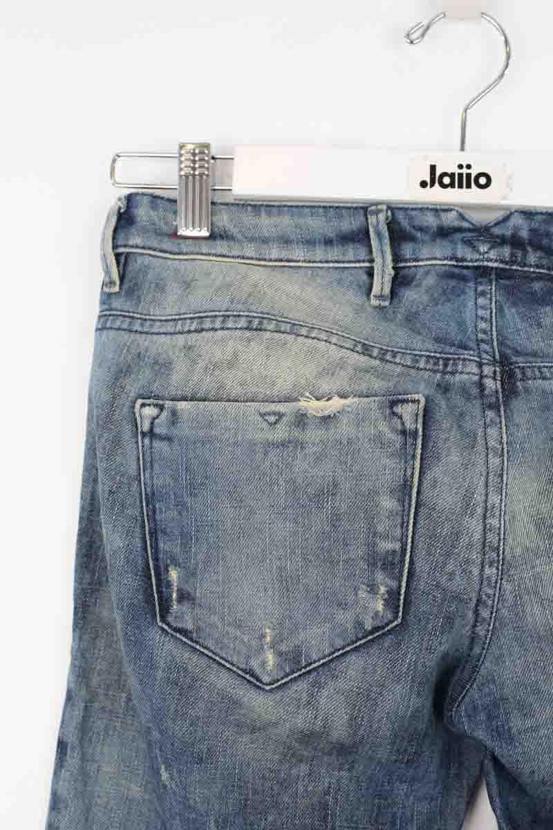 Cotton skinny jeans Blue