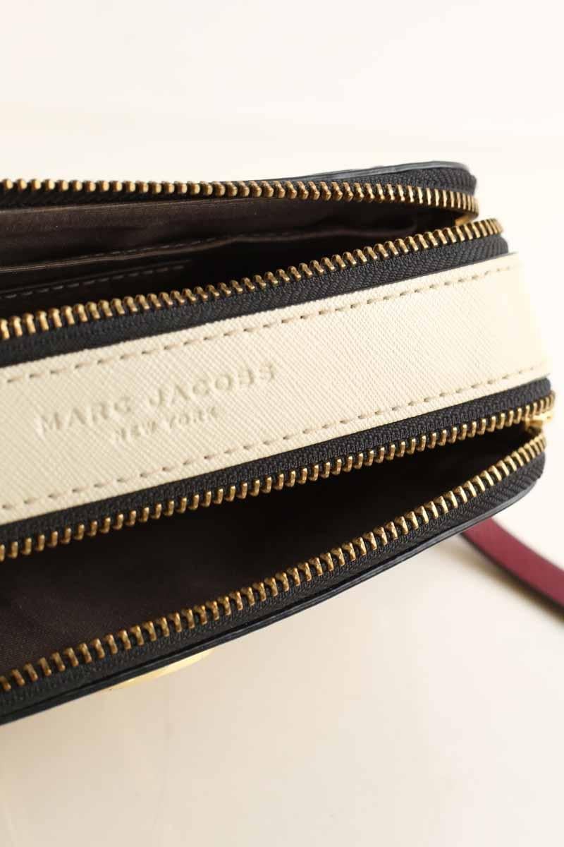 Leather messenger bag MARC JACOBS - Seconde Main Beige