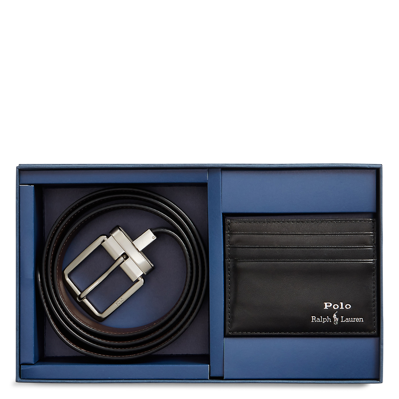 Ceinture et porte-carte en cuir POLO RALPH LAUREN