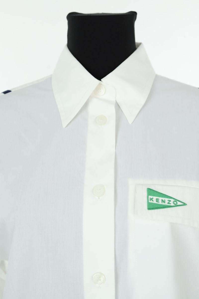 White cotton shirt KENZO - SECONDE MAIN White