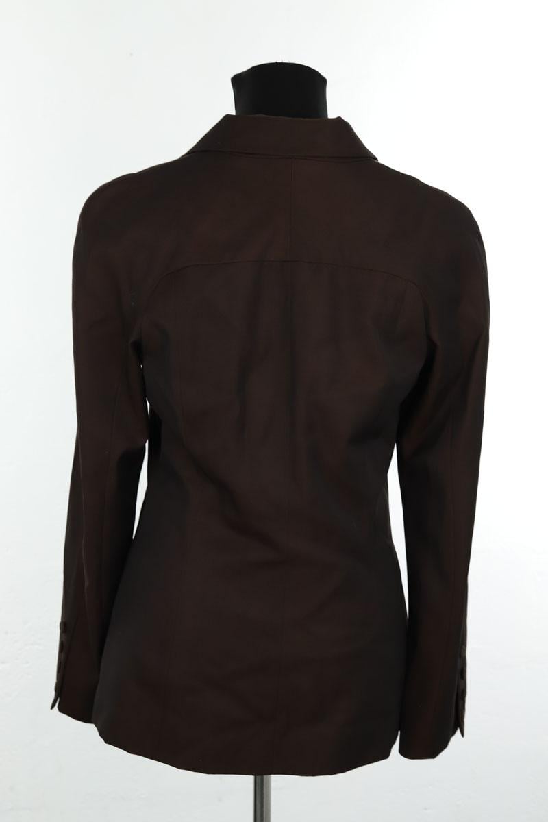 Voile and crochet dress KENZO - SECONDE MAIN Brown