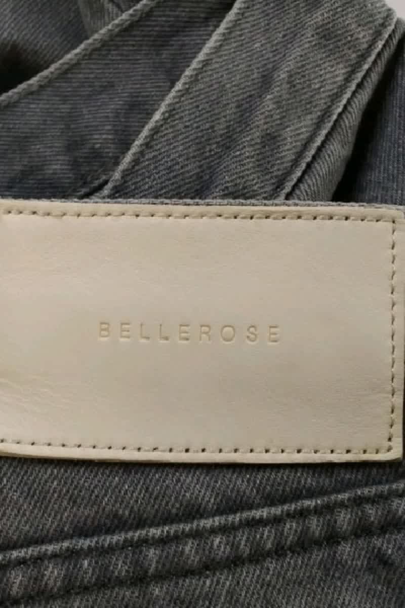 - Straight-leg jeans
- 5 pockets
- Straight cut
- Faded effect BELLEROSE - Seconde Main Grey