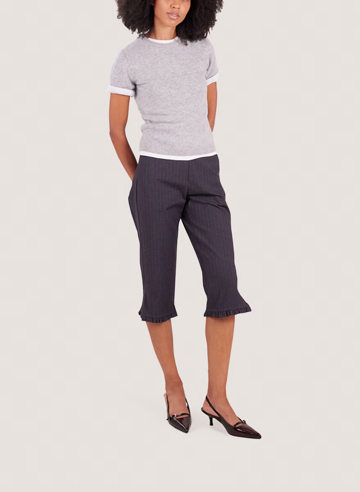 Leather high heel sandals JONAK Red