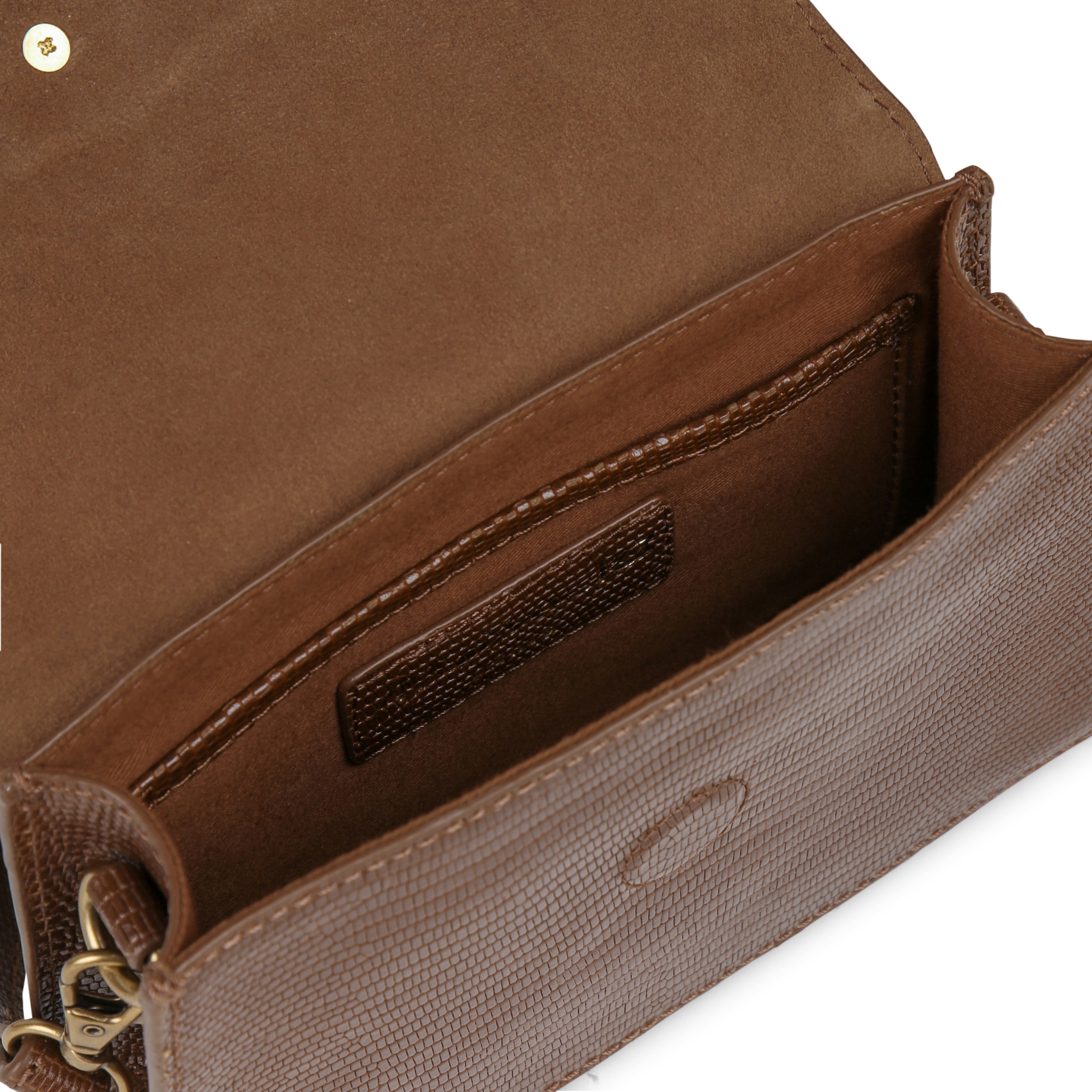 Sac bandoulière en cuir MAISON 123 Beige