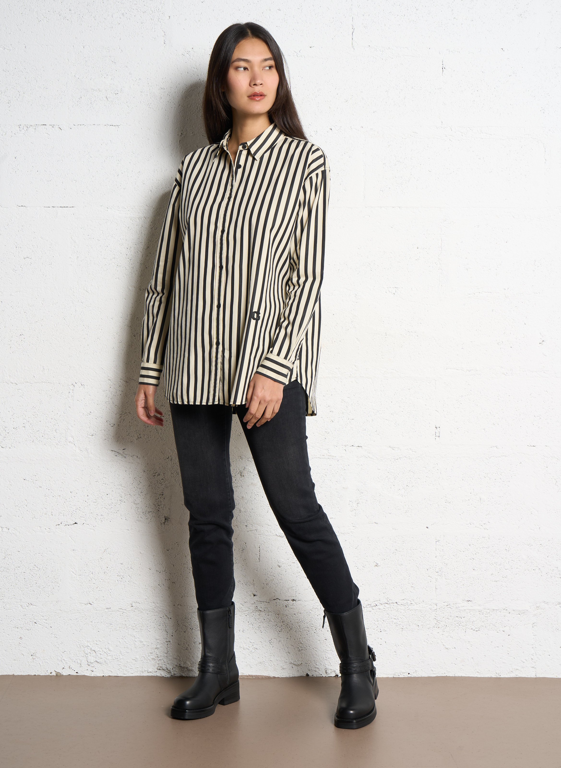 Jean slim LE TEMPS DES CERISES Noir