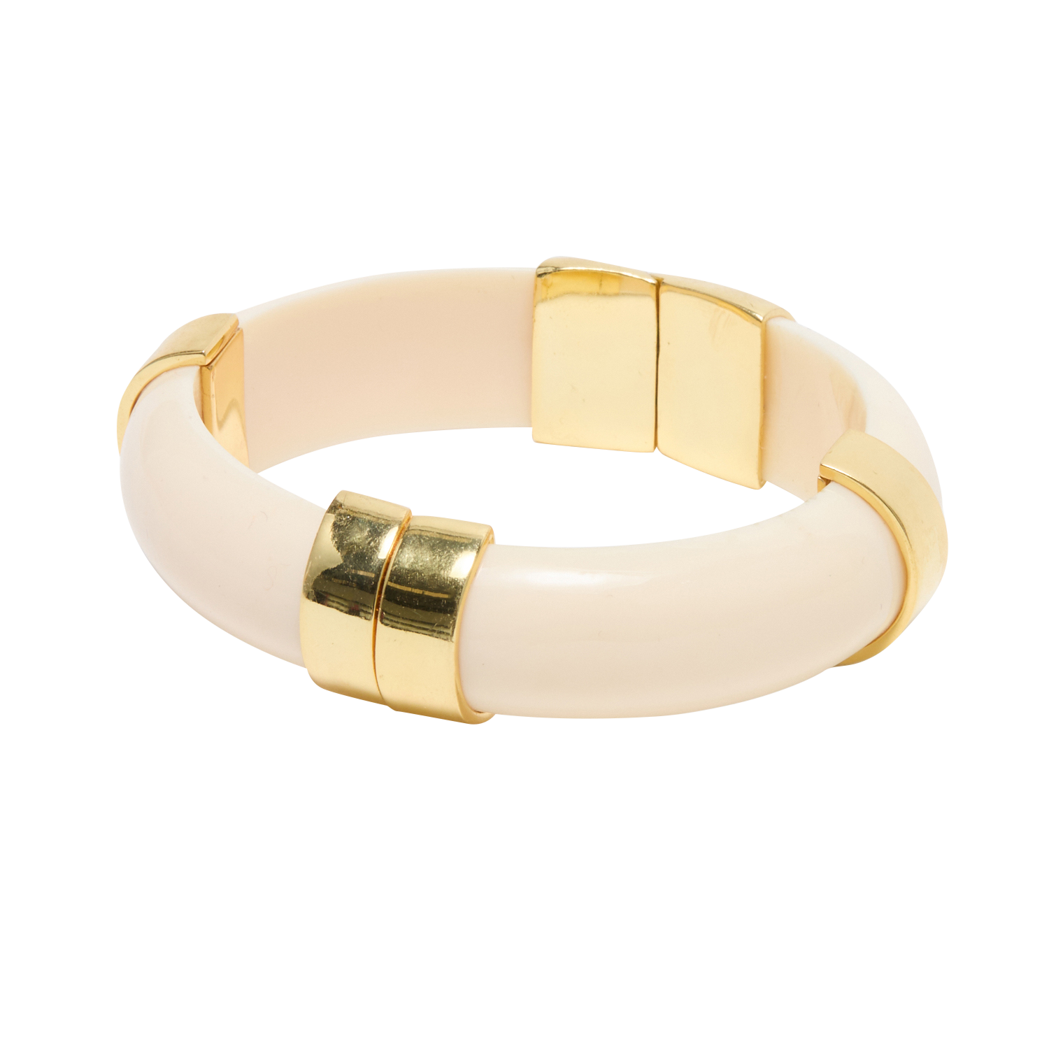 Pulsera ancha FEEKA Beige