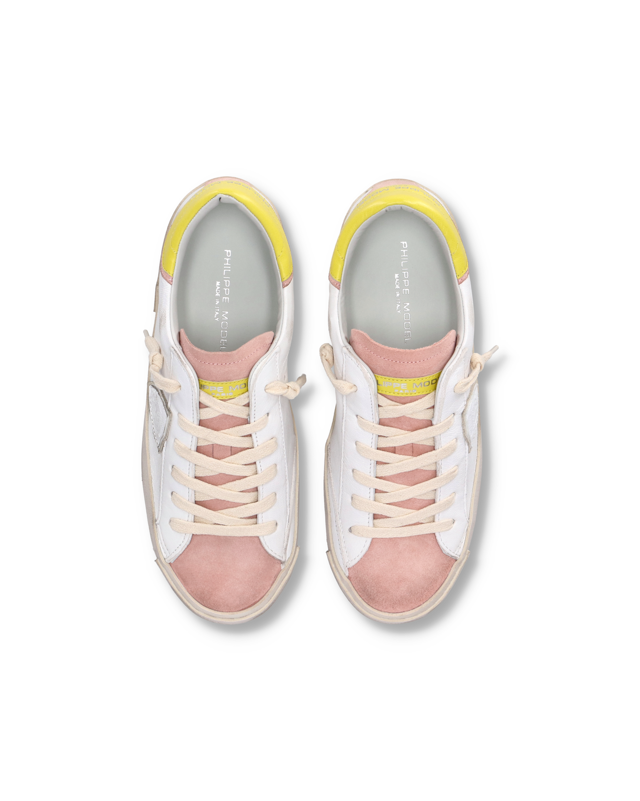Tennis sneakers. PHILIPPE MODEL Yellow