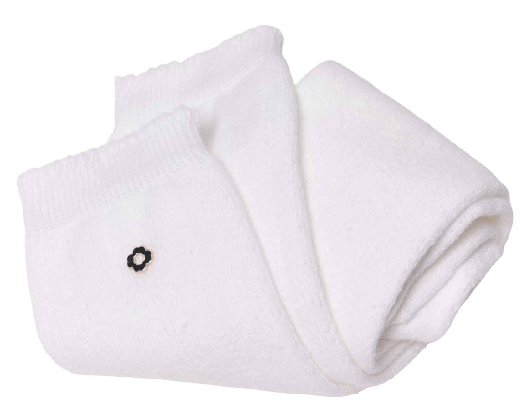 Chaussette en coton mélangé MAJE Blanc