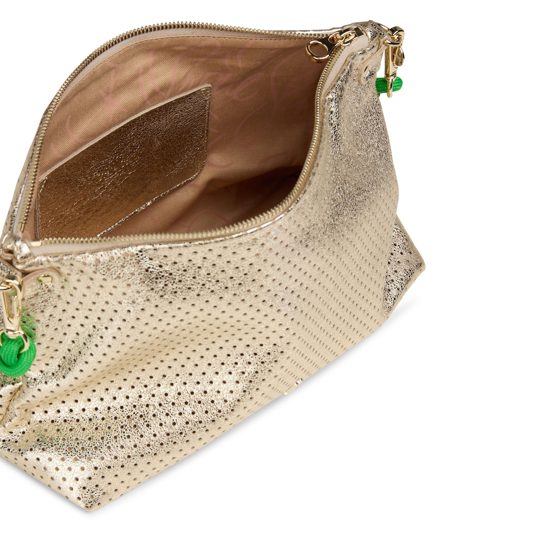 Sac porté épaule en cuir d'agneau CRAIE STUDIO Doré