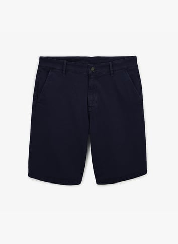Short homme Member's Mark 40 tous les jours stretch plat devant bleu Short homme Member's Mark 40 tous les jours stretch plat devant bleu
