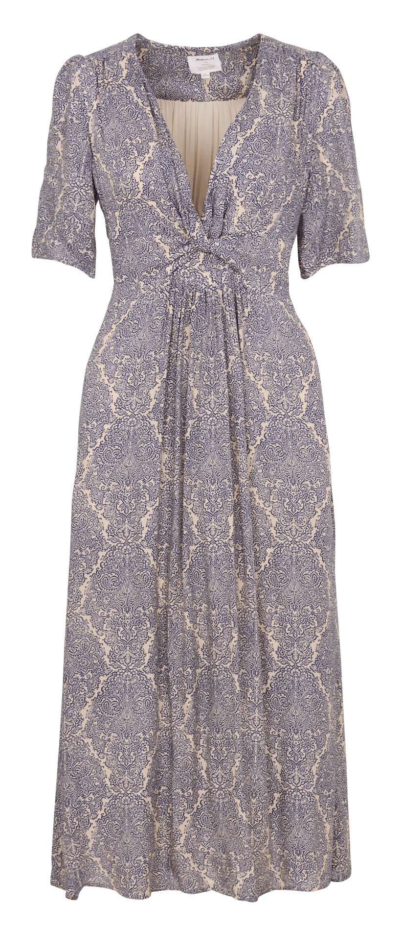 Robe longue imprimée MAISON 123 Bleu