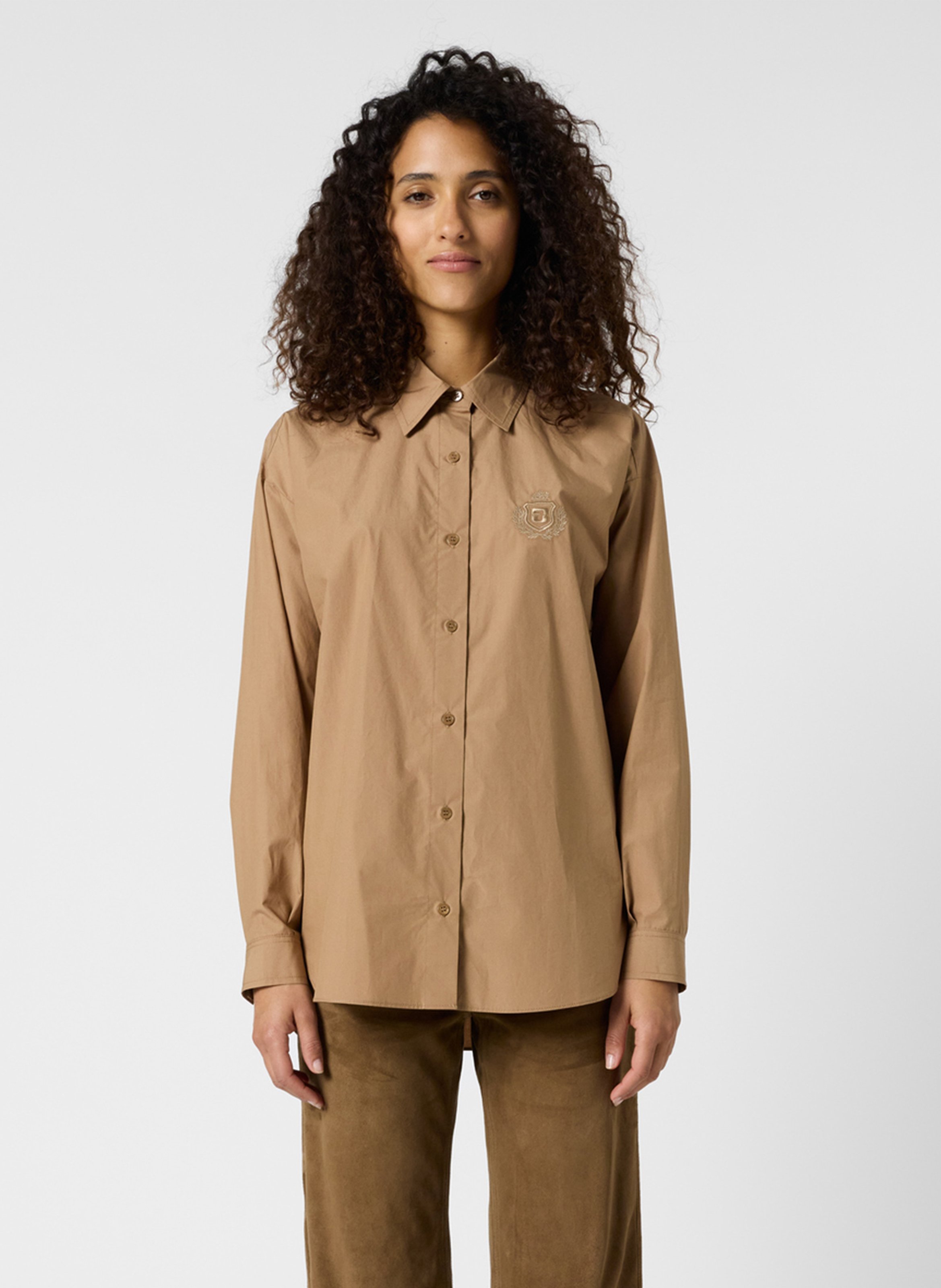 Baumwoll-Bluse GERARD DAREL Braun
