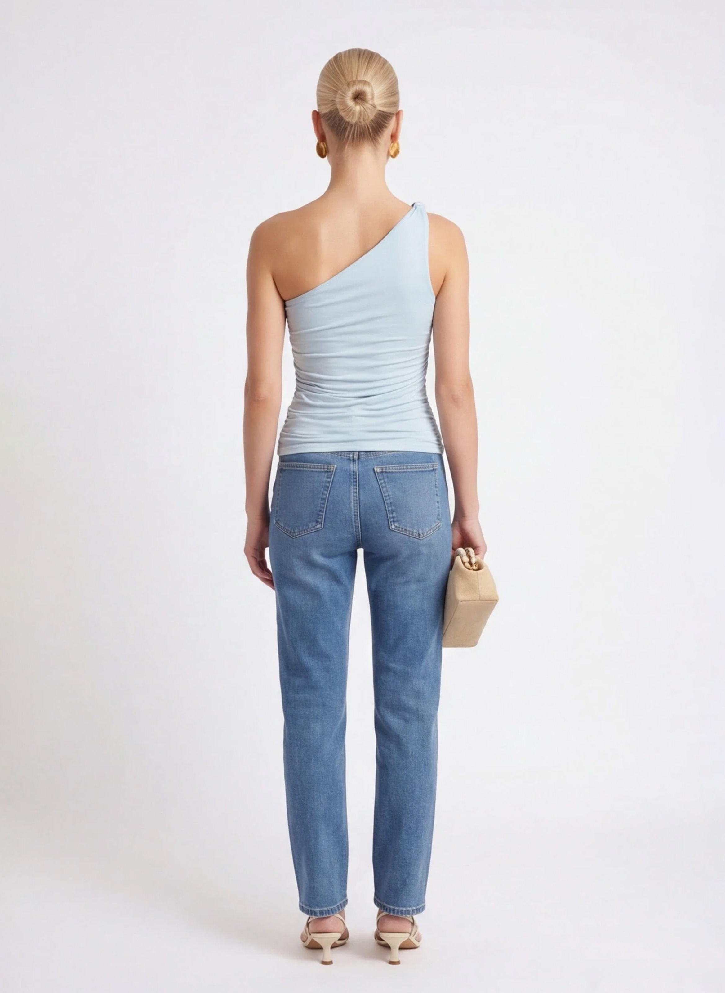 Asymmetrische top KOOKAI Groen