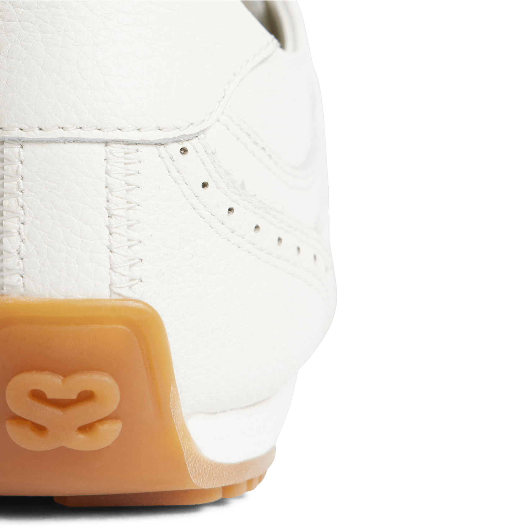 Baskets basses en cuir SANDRO Beige