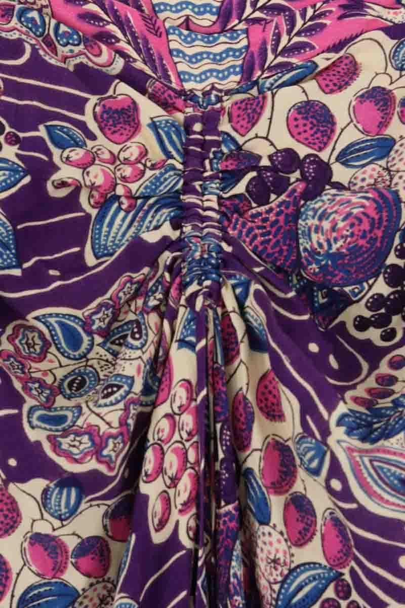 Skirt ANTIK BATIK - Seconde Main Purple