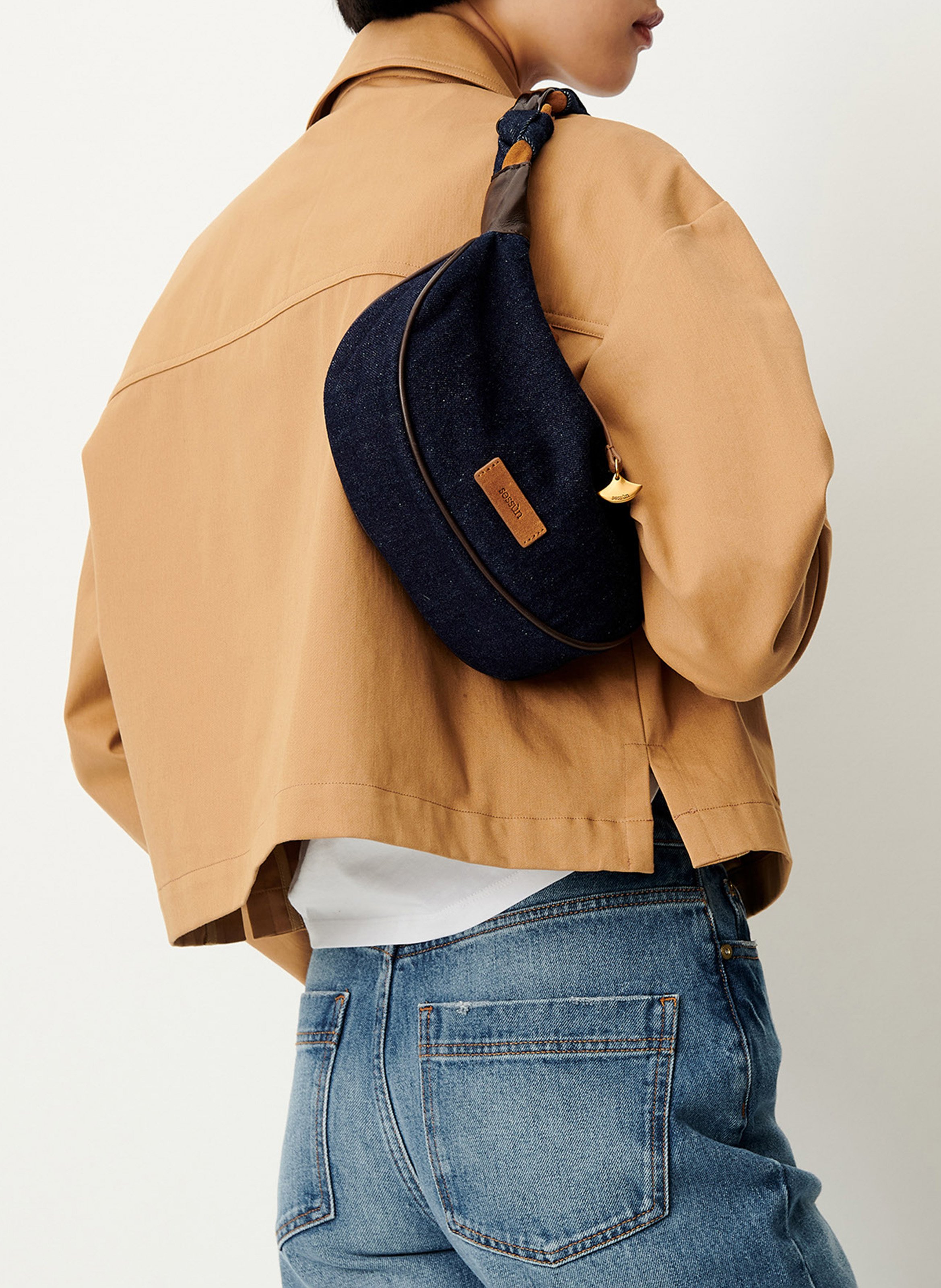 Cotton jacket SESSUN Beige
