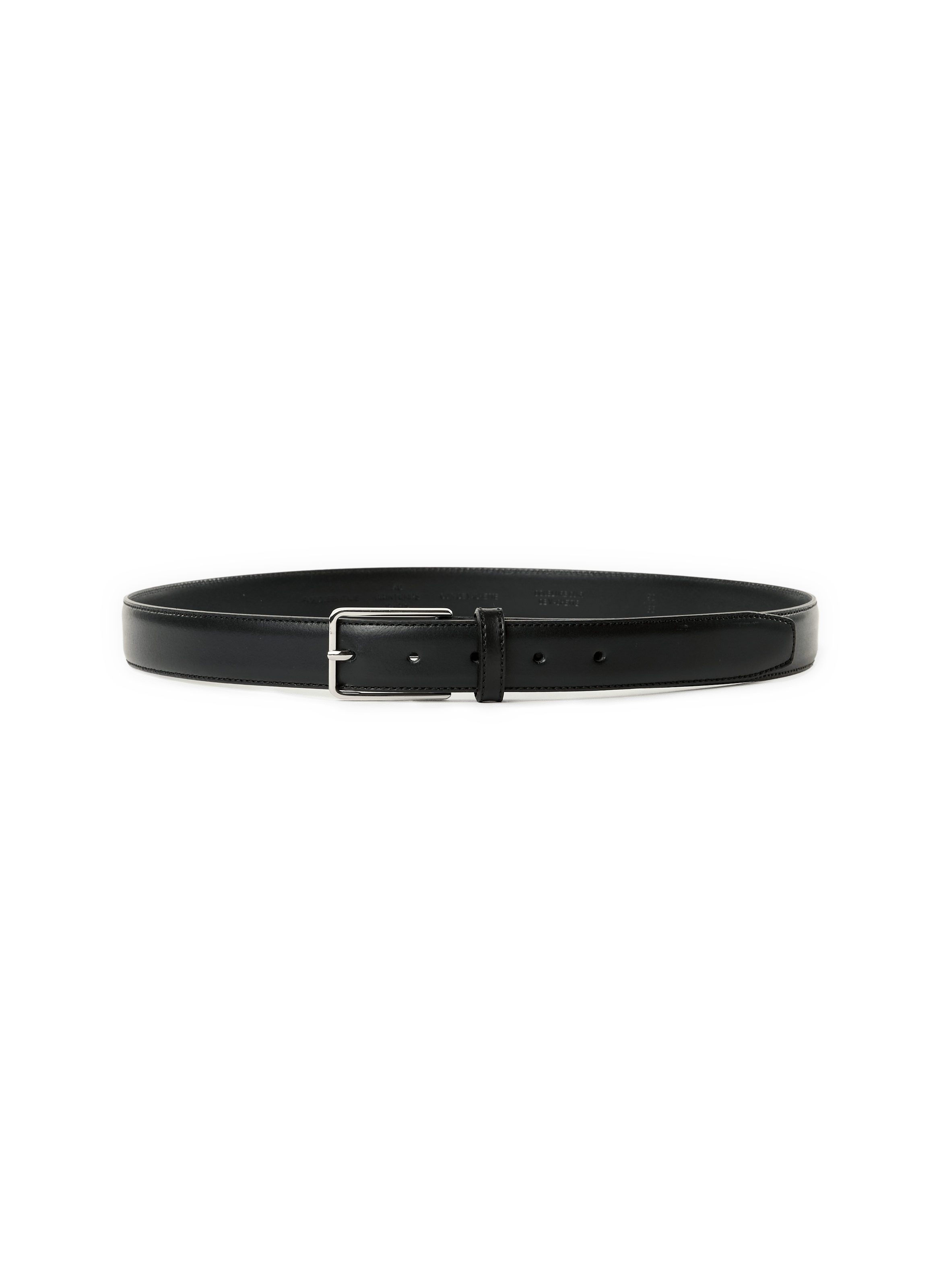 Leather belt  AU PRINTEMPS PARIS Black