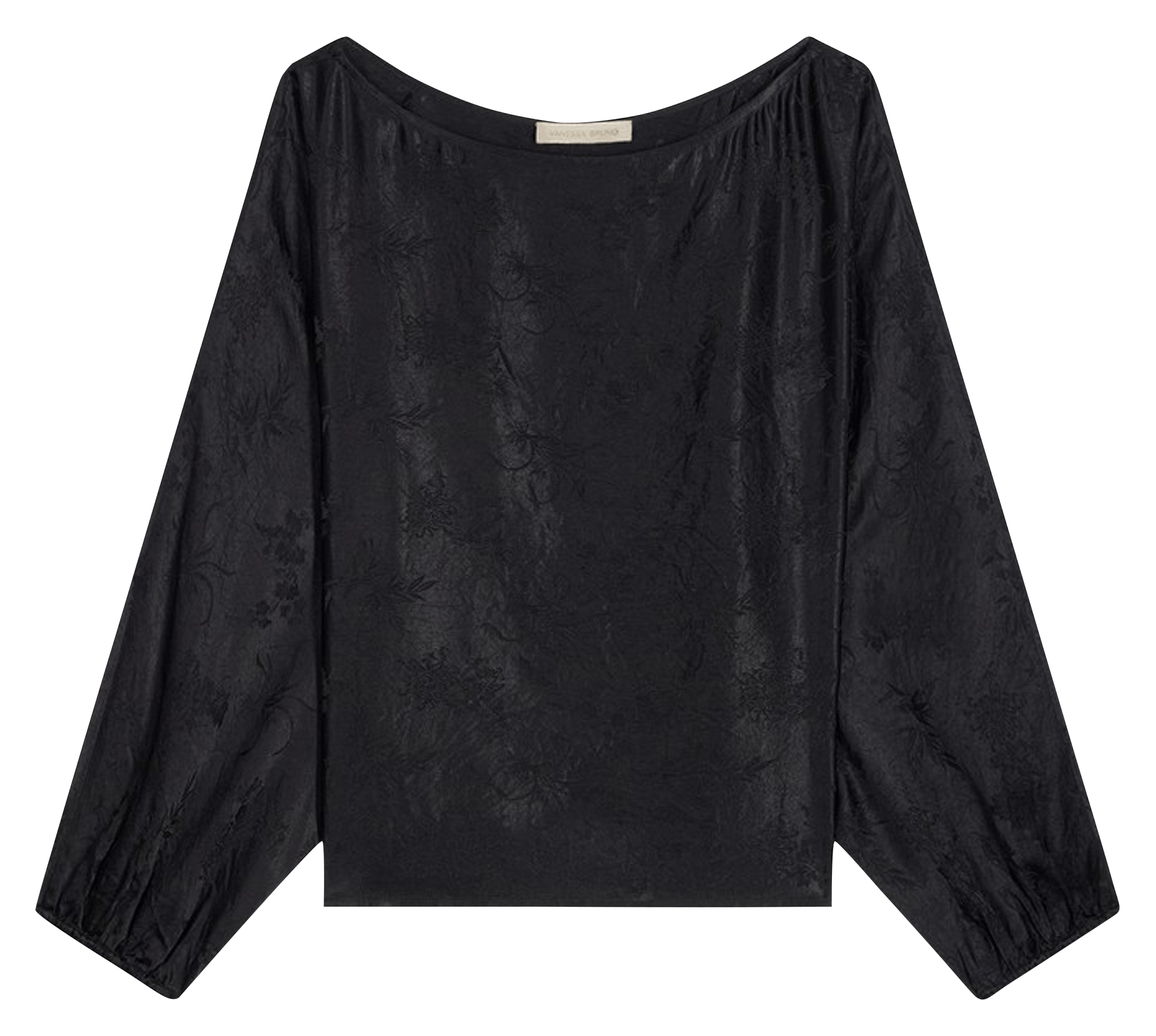 Blusa amplia cuello barco VANESSA BRUNO Negro