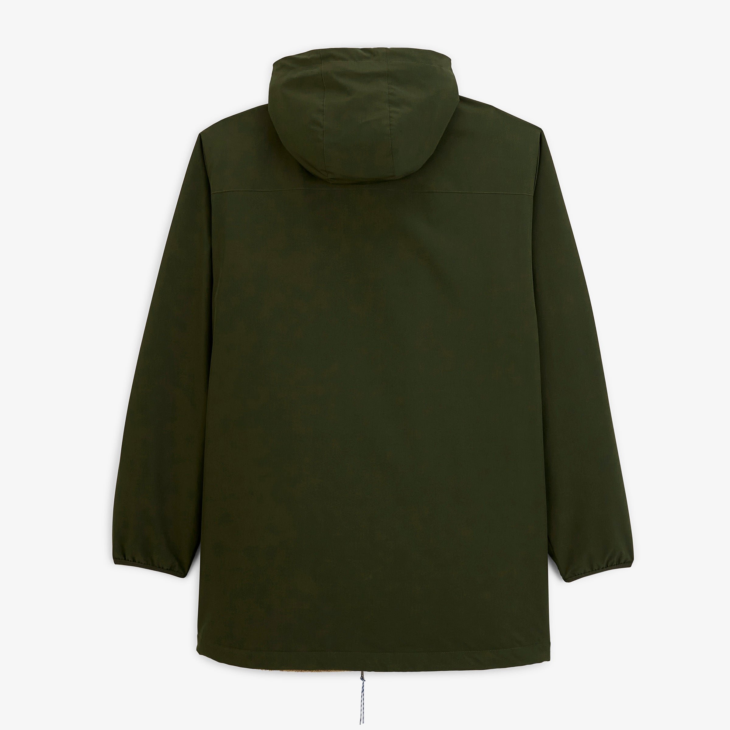 Water-repellent STORMER parka with fleece lining in military green sbplay SERGE BLANCO Beige