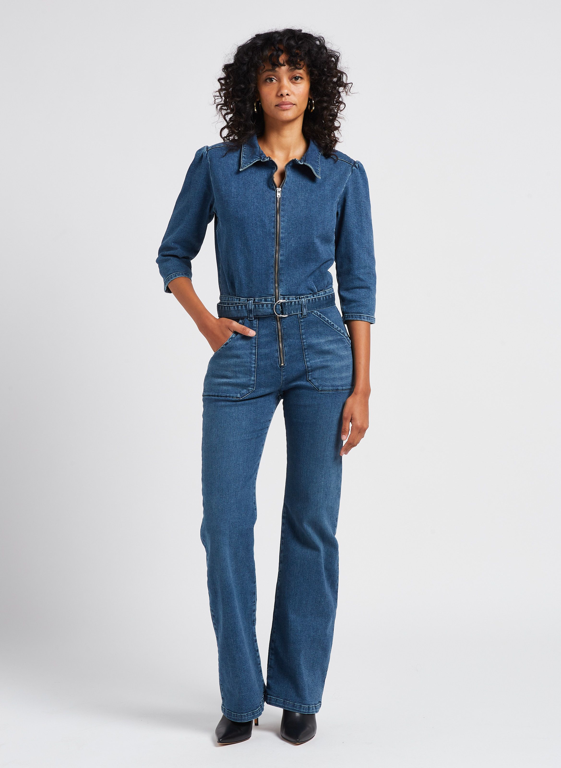 Bash combinaison jean new arrivals