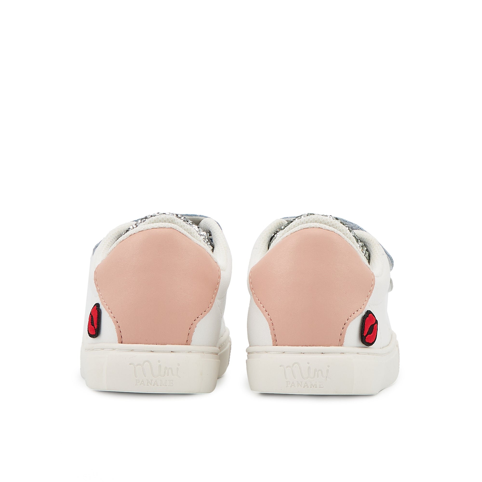 Leather sneakers BONS BAISERS PARIS White