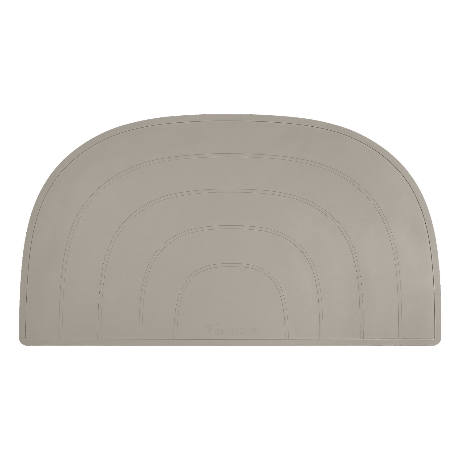 Set de table arc-en-ciel en silicone KINDSGUT