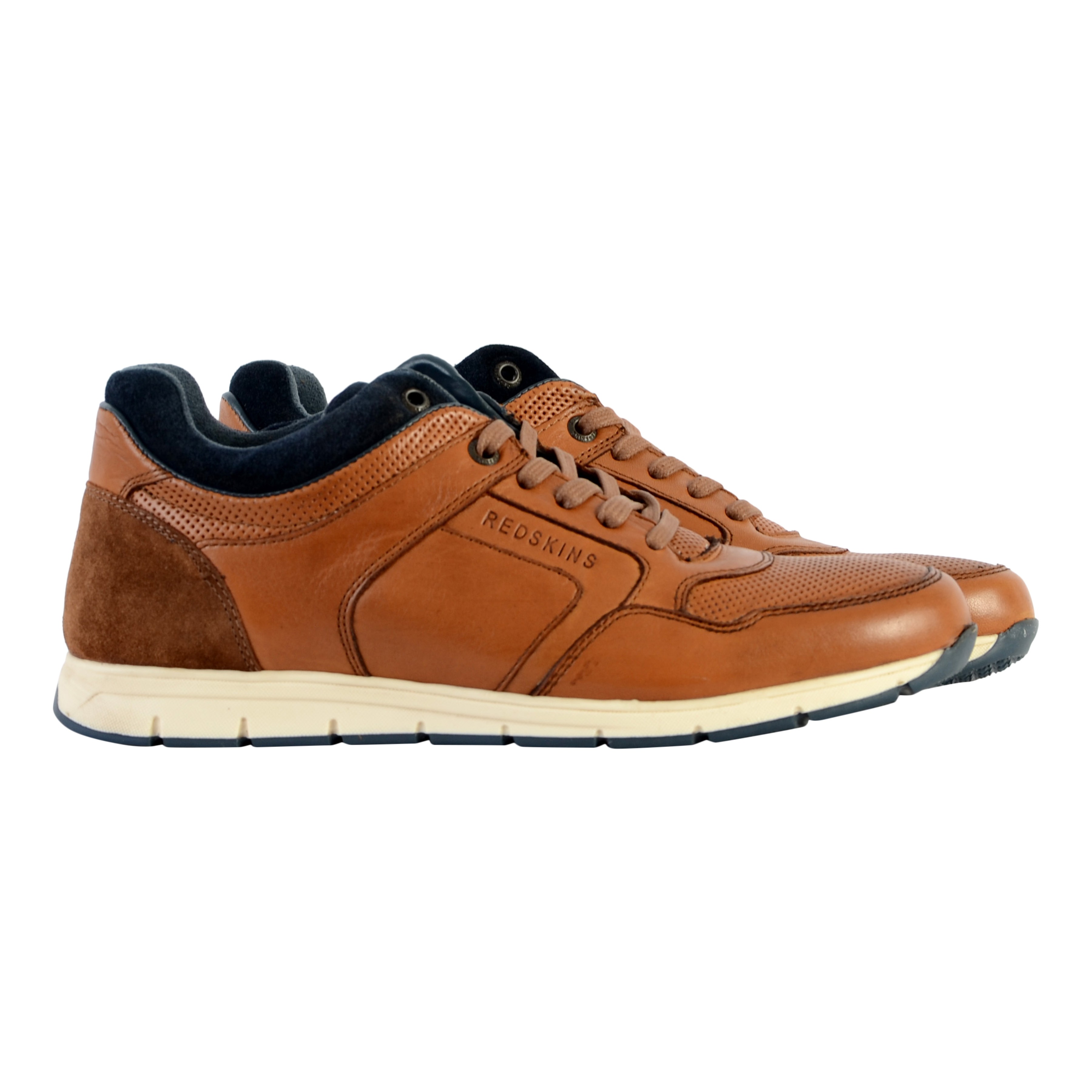 Sureto leather sneakers REDSKINS Brown