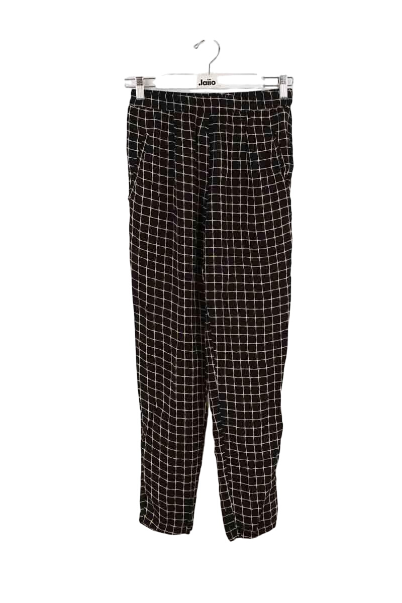 Black straight-leg  pants LAURENCE BRAS - Seconde Main Black