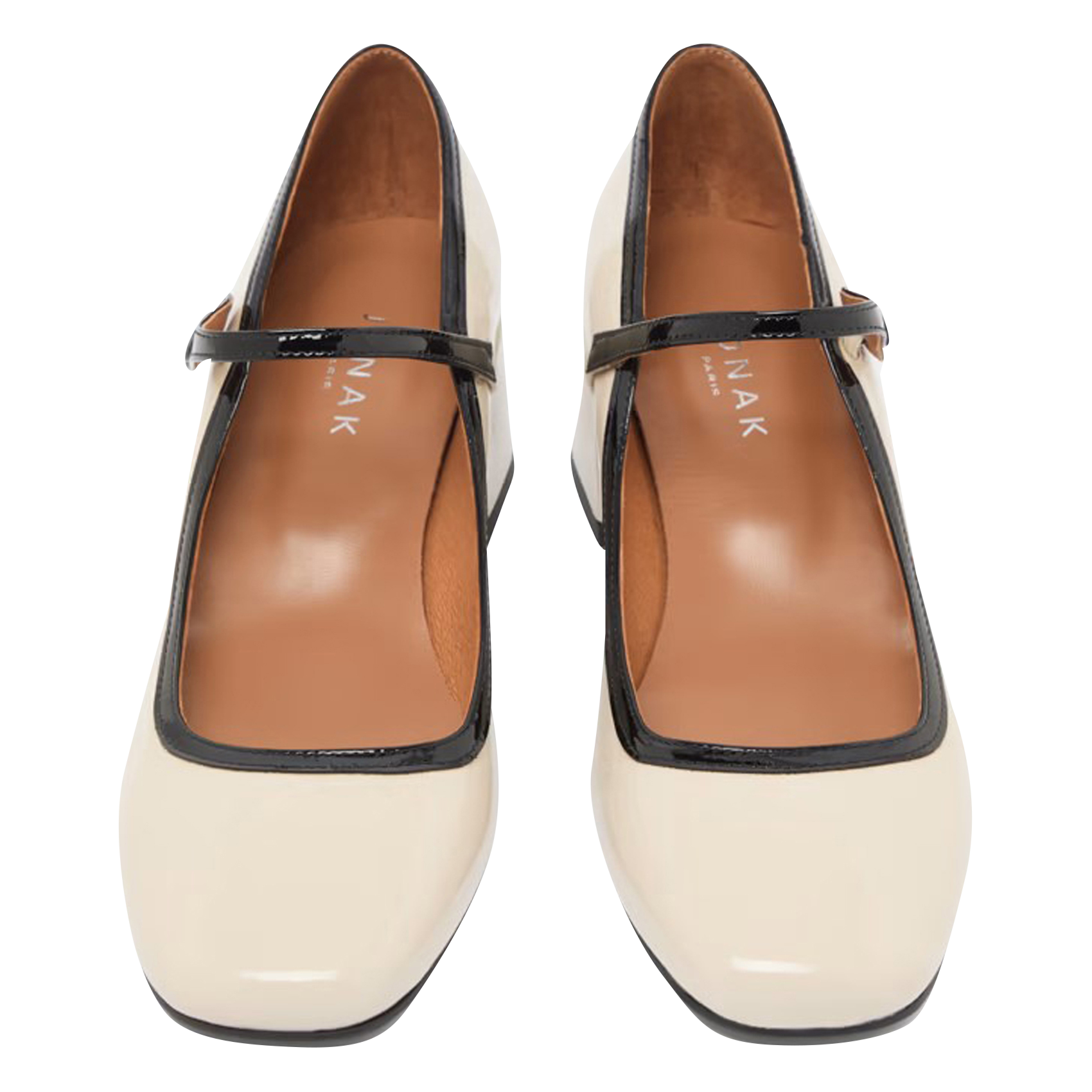 Camelia patent leather high heels  JONAK White