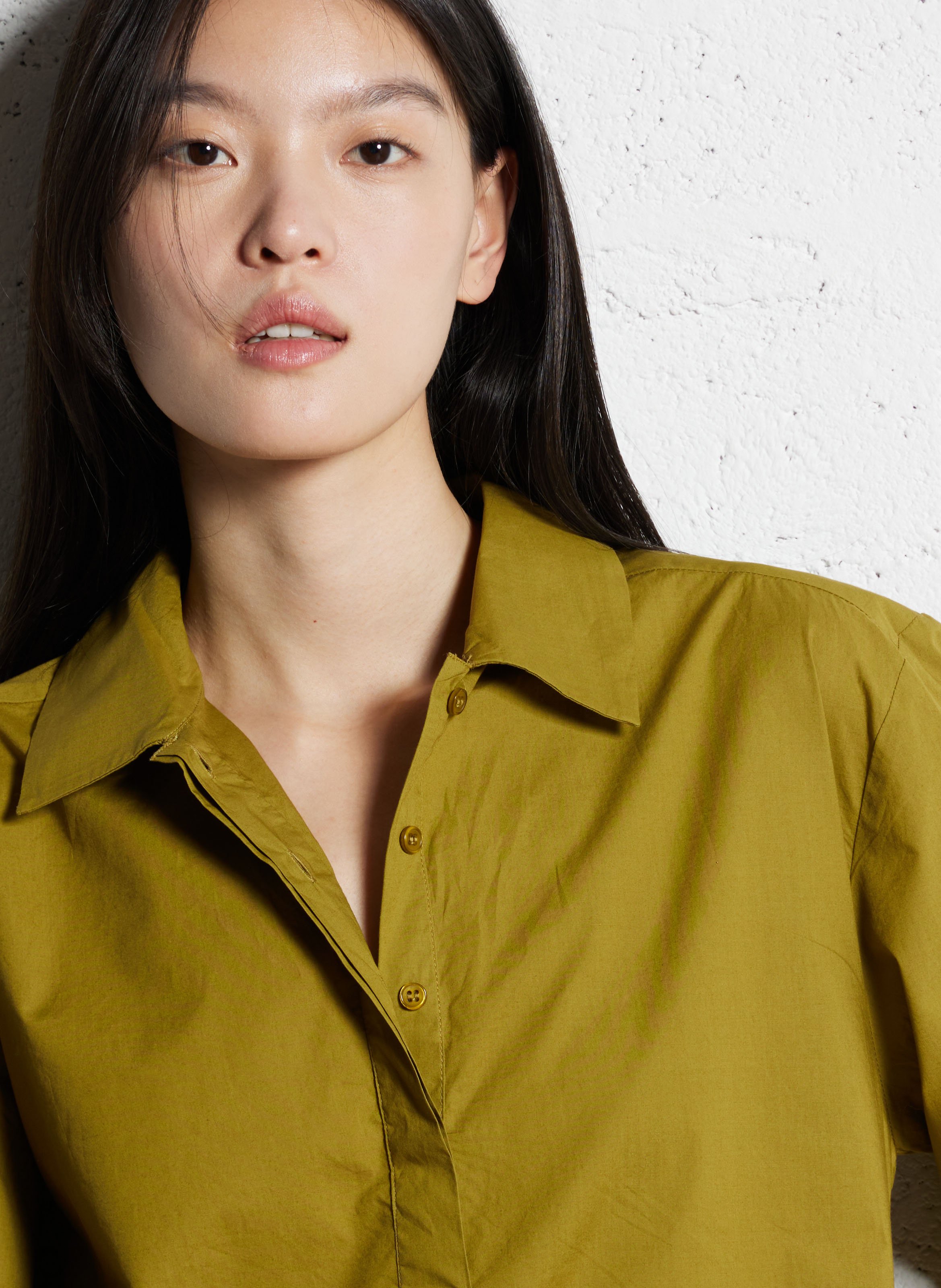 A-lijn blouse met korte mouwen BELLEPIECE Groen