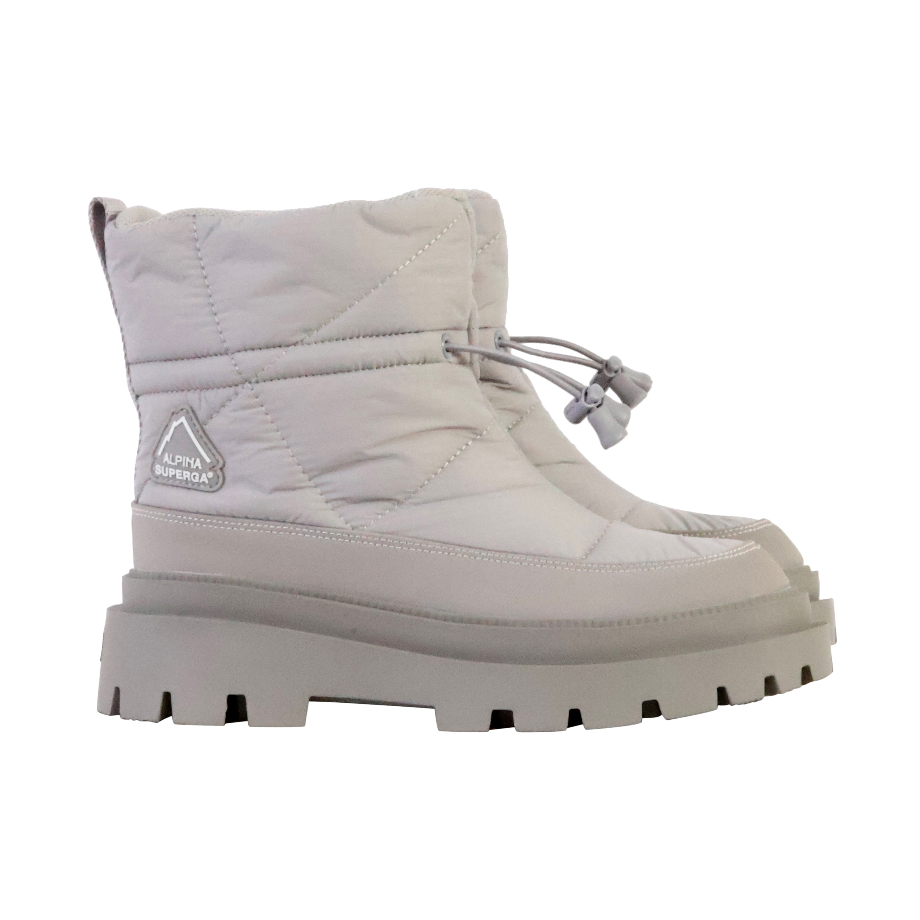 Superga Alpina Apex Padded Lace-Up Bootie SUPERGA Grey