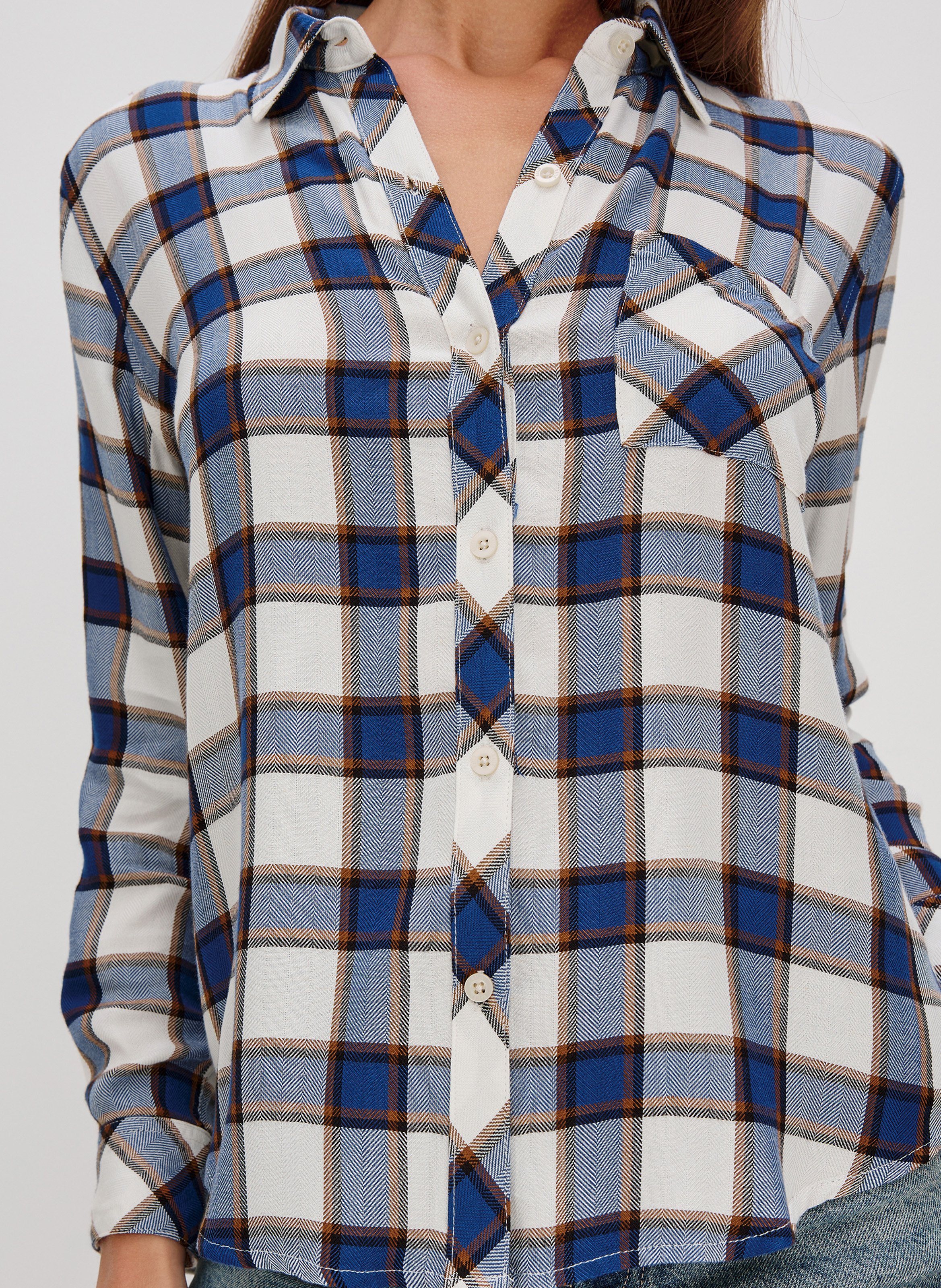 Straight checked shirt RAILS Multicolored