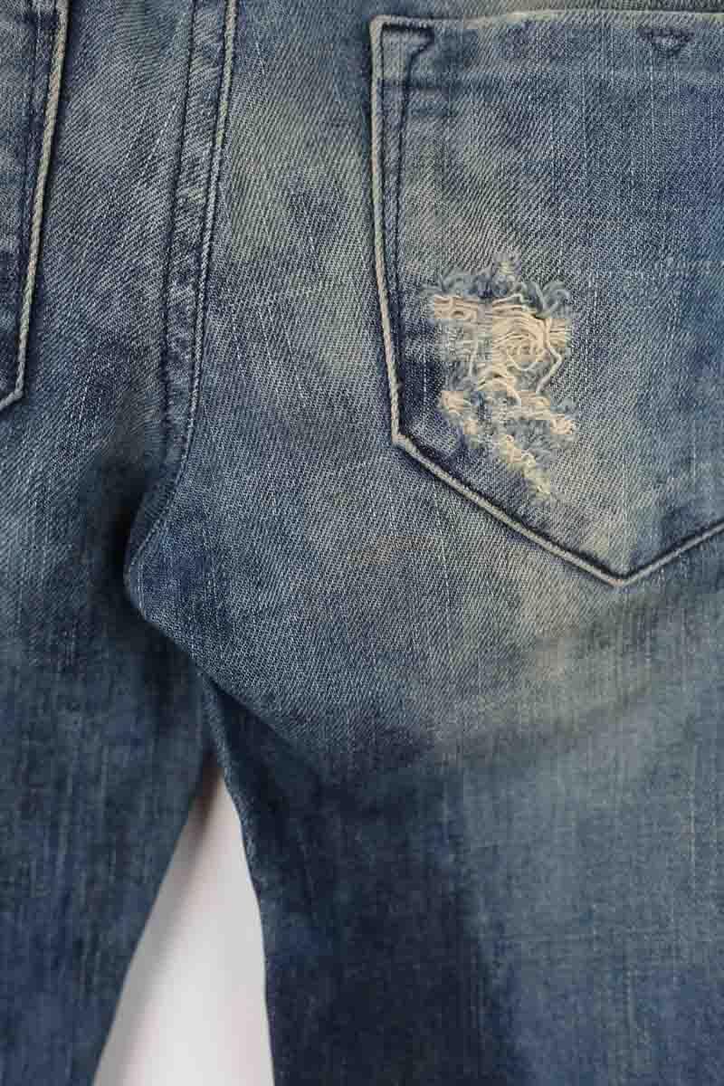 Cotton skinny jeans Blue