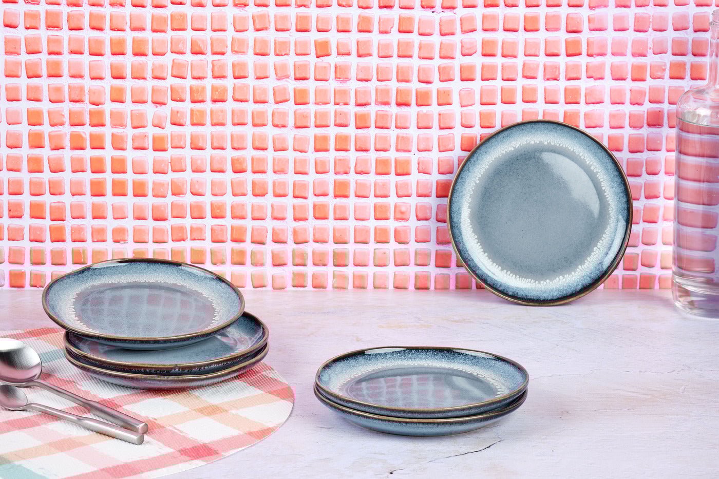 Genesis plate ø16.5cm - 6 pieces - sea BJORN Blue