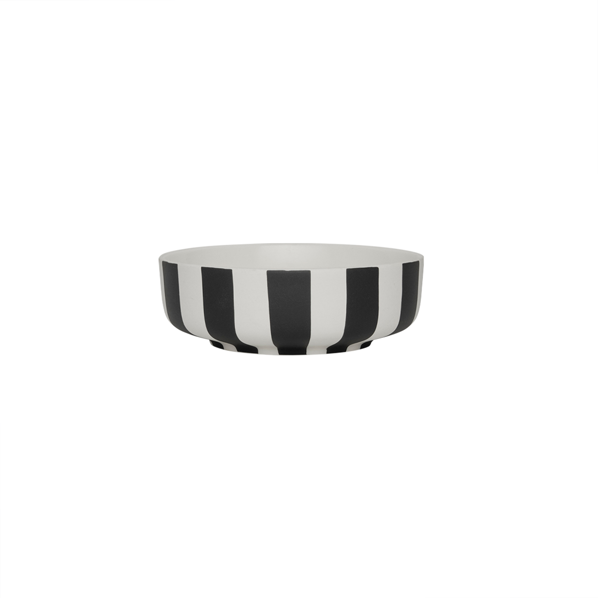 Stoneware bowl OYOY LIVING DESIGN Black