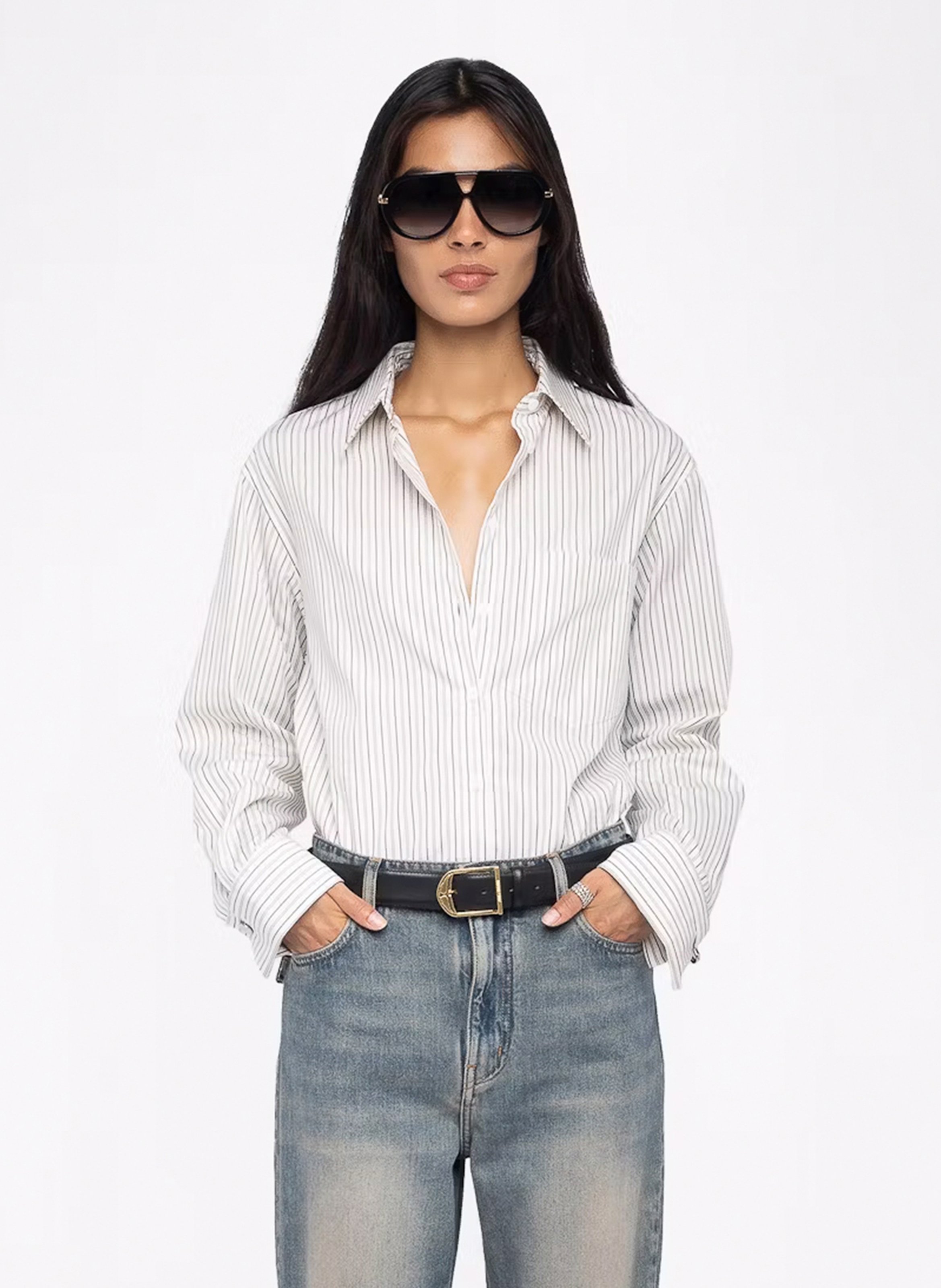 Capri plain oversized shirt ZADIG&VOLTAIRE White