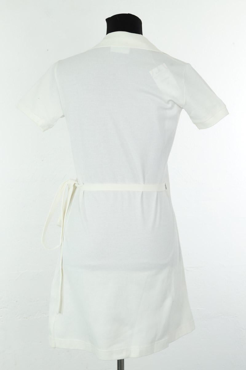 Cotton dress LACOSTE - SECONDE MAIN White