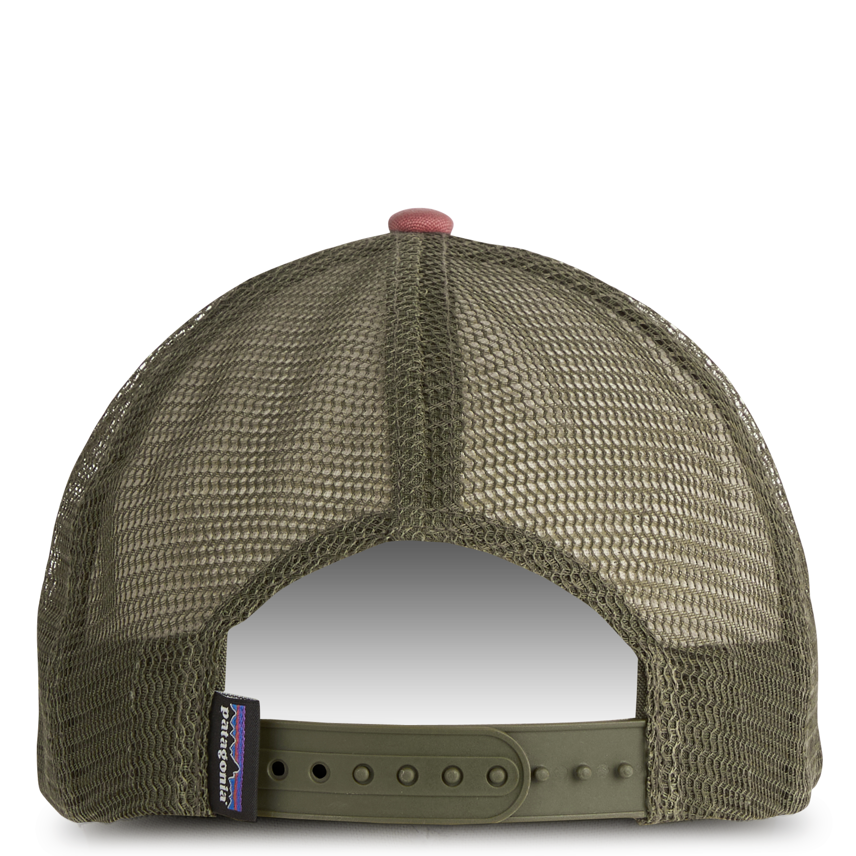 Embroidered cotton and mesh cap PATAGONIA White