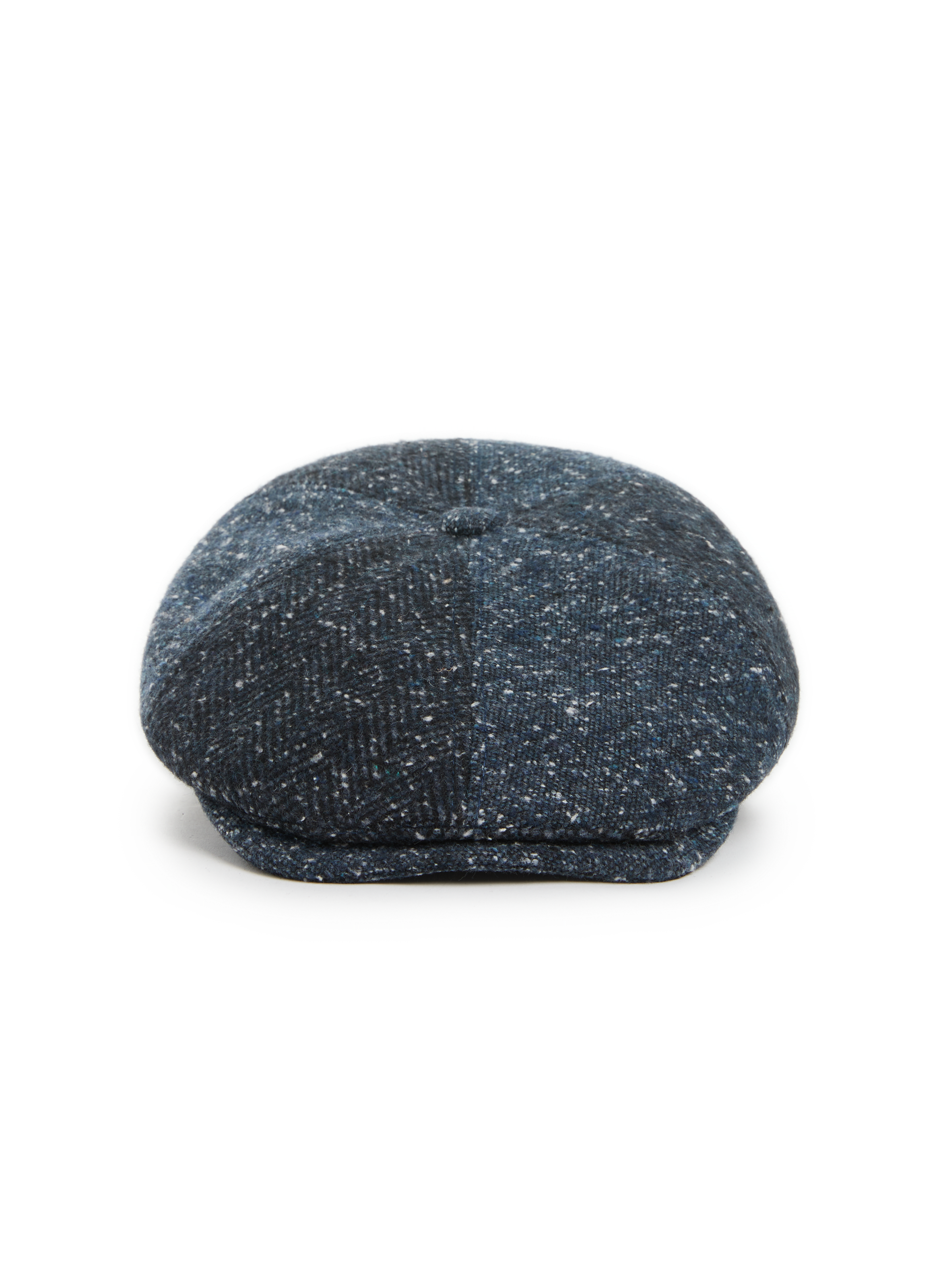 Tweed beret Blue