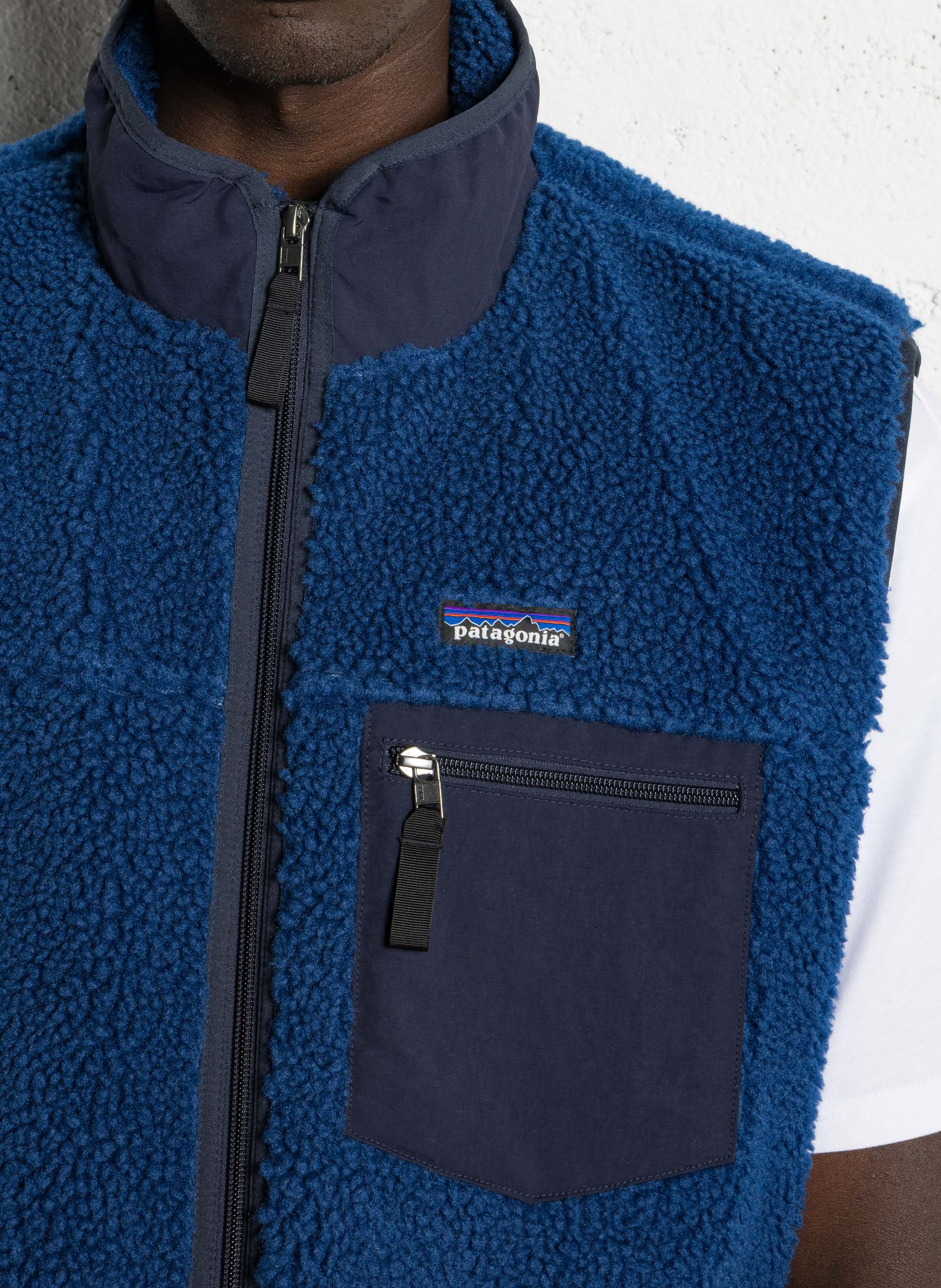 Straight high-neck fleece PATAGONIA Blue