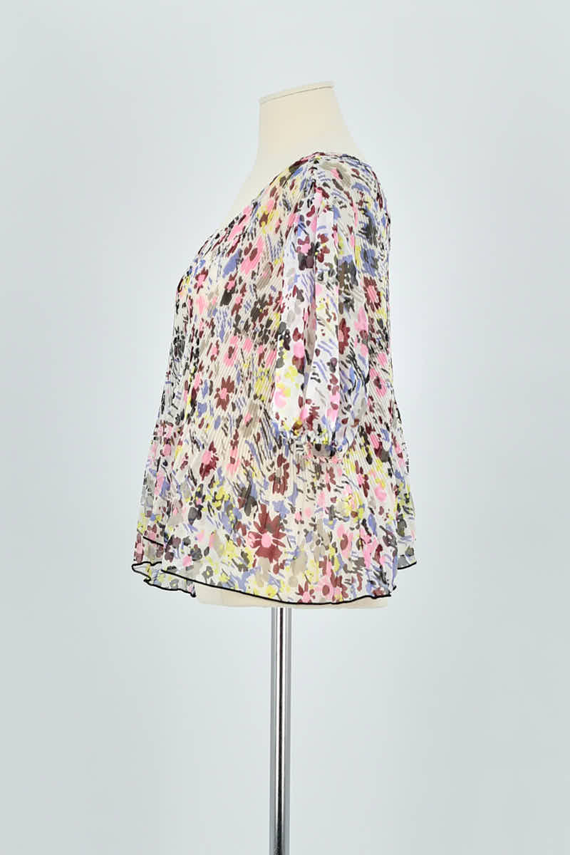 Blouse GANNI - Seconde Main White