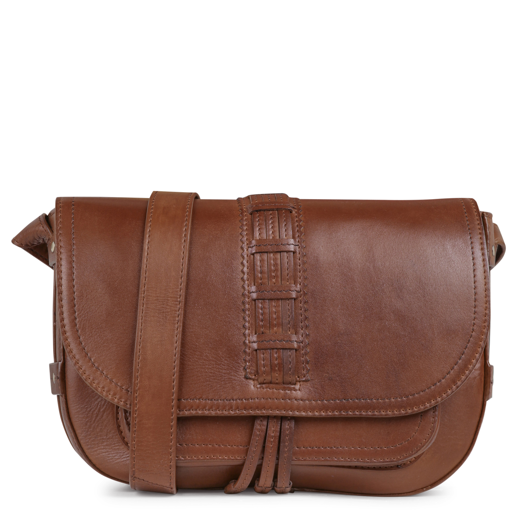 Sac bandoulière en cuir MAISON 123