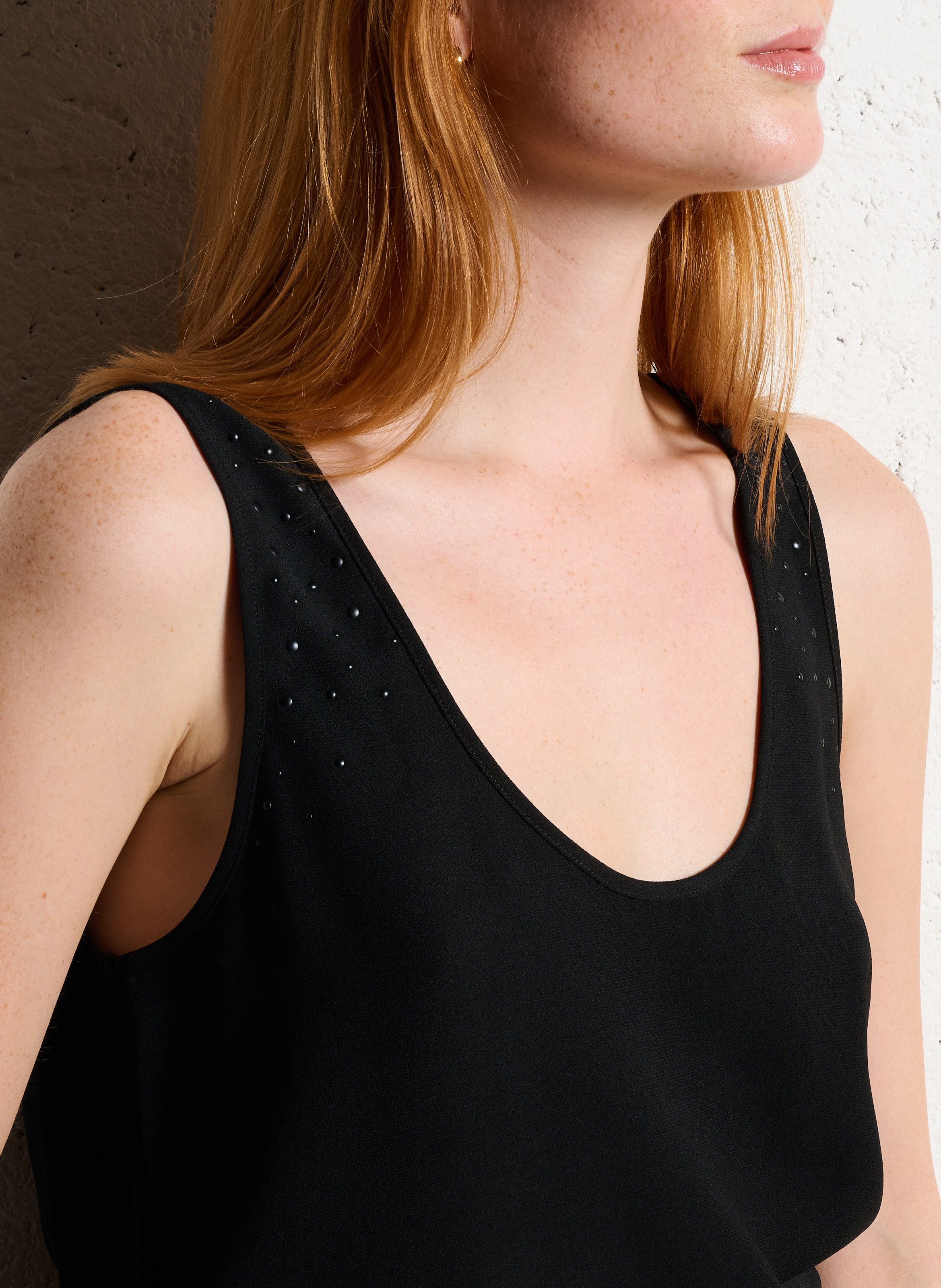 Round-neck top IKKS Black