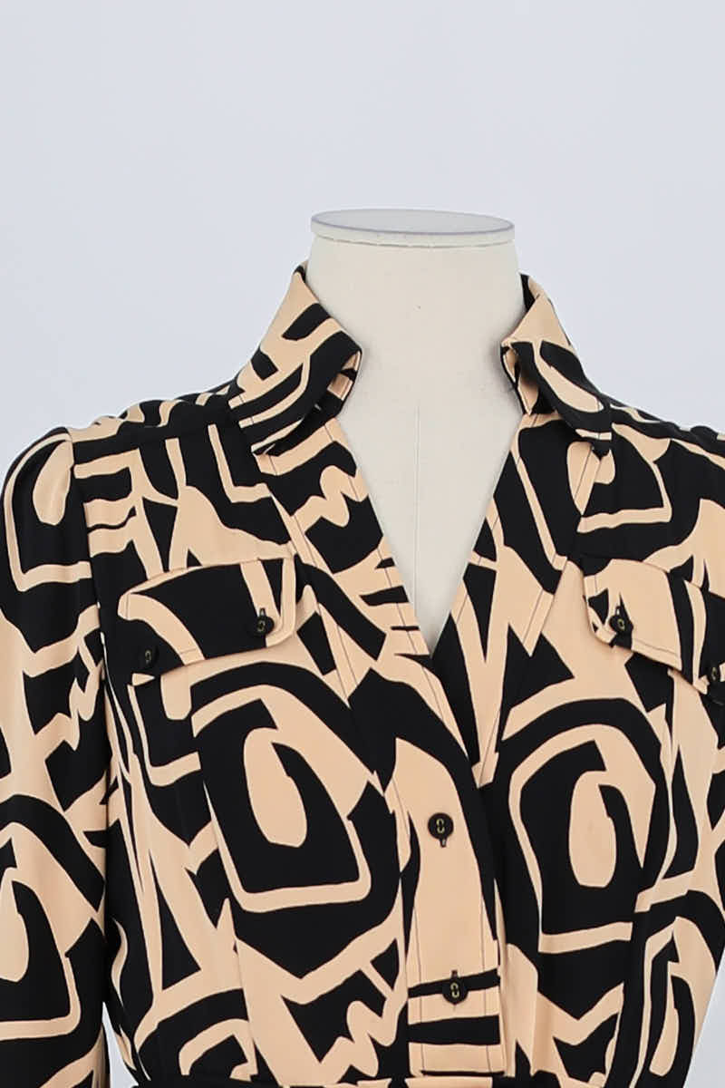 Dress DIANE VON FURSTENBERG - Seconde Main Beige