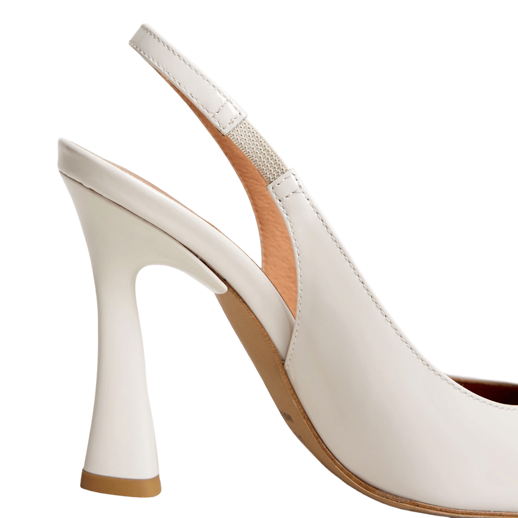 Escarpins en cuir verni JONAK White