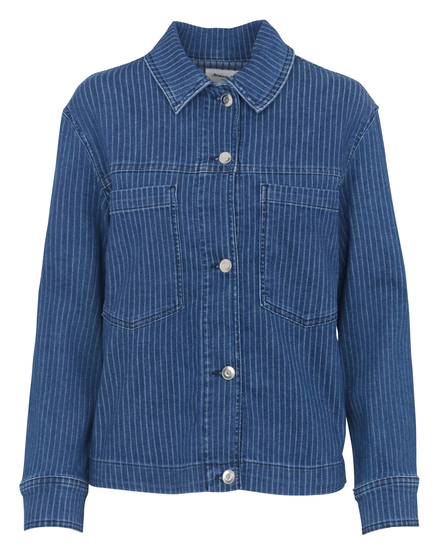 Rechte gestreepte knoopjas MAISON 123 Blauw