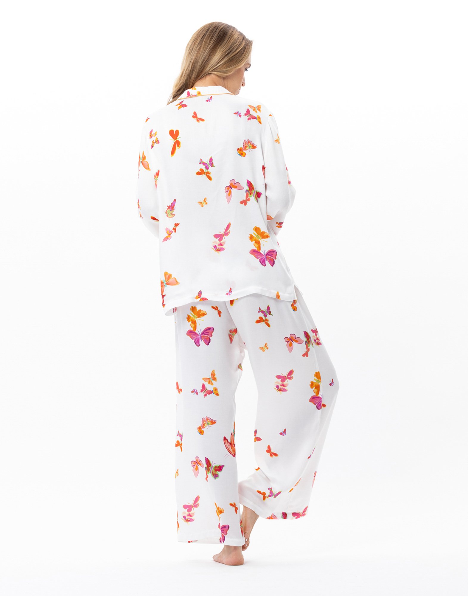 Buttoned viscose pyjama LE CHAT Multicolored